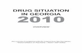 DRUG SITUATION IN GEORGIA 2010