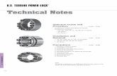 Technical Notes - U.S. Tsubaki Inc.