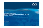 L2-INF-PLA-001 ELECTRIC LINE CLEARANCE PLAN 2021 - 2024