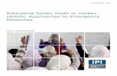 Educating Syrian Youth in Jordan: Holistic Approaches to ...