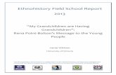 Ethnohistory Field School Report 2013 - Web hosting