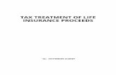 TAX TREATMENT OF LIFE INSURANCE PROCEEDS