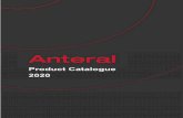 Anteral product catalogue 2020 v1 - amtechs.co.jp