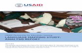 USAID Partnership for Education: Learning LANGUAGE MAPPING ...