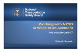 Working with NTSB in Wake of an Accident - National Transportation