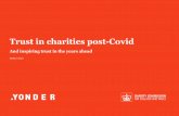 Trust in charities post-Covid