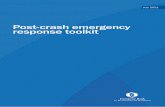 Post-crash emergency response toolkit