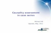 Causality assessment in case series