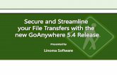 Secure and Streamline your File Transfers with the new ...