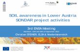 Christian Steiner: SOIL awareness in Lower Austria SONDAR ...
