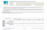 Contractor Job Safety Plan Template