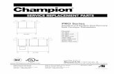 SERVICE REPLACEMENT PARTS PRO Series
