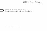 IFS POC2502 Series Command Line Guide - Interlogix