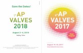 Save the Dates! - AP VALVES