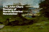 Volume Twenty-Two, February 2021 The John Clare Society of ...