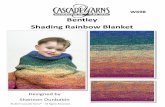Bentley Shading Rainbow Blanket - Cascade Yarns