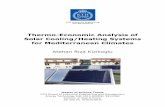 Thermo-Economic Analysis of Solar Cooling/Heating Systems ...