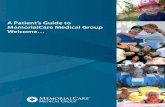 A Patient's Guide to MemorialCare Medical Group Welcome