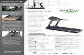 Our Most M6 IE3 TREADMILL EFFICIENT