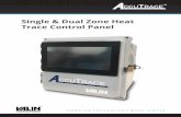 Accutrace Single & Dual Zone Heat Trace Control Panel Manual