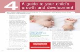 4 A guide to your child’s growth and development