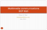 Multimedia communications ECP 610