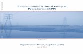 Environmental & Social Policy & Procedures (ESPP)
