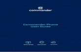 Commander Phone User Guide