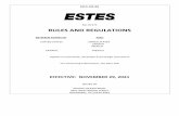 MC-97275 RULES AND REGULATIONS - Estes