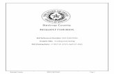 Bastrop County REQUEST FOR BIDS