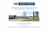 ANNUAL ELECTRIC SYSTEM RELIABILITY REPOR T