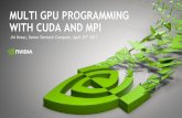 MULTI GPU PROGRAMMING WITH CUDA AND MPI