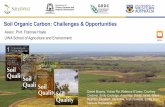 Soil Organic Carbon: Challenges & Opportunities