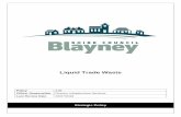 Liquid Trade Waste - Blayney Shire