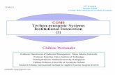 COM8 Techno-economic Systems Institutional Innovation (3 ...