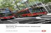 London Buses Spider production manual