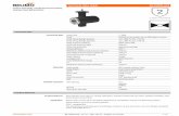 Technical data sheet B2100VB-024 - Belimo
