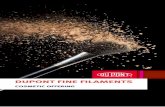 DuPont Filaments Cosmetic Offering