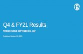 Q421 FY21 Results