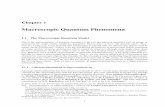Macroscopic Quantum Phenomena - TU Graz