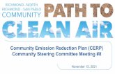 Community Emission Reduction Plan (CERP) Community ...