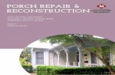 RECONSTRUCTION PORCH REPAIR