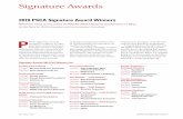 Signature Awards - PSCA