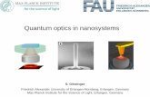 Quantum optics in nanosystems - AMOLF