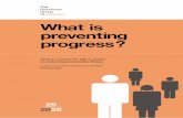 What is preventing progress? - Richmond Group of Charities