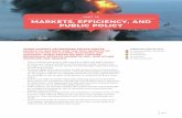 UNIT 12 MARKETS, EFFICIENCY, AND PUBLIC POLICY