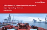 Fuel Efficient Container Liner Fleet Operations