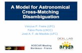 A Model for Astronomical Cross-Matching Disambiguation