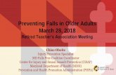 Preventing Falls in Older Adults March 28, 2018