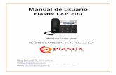 Manual de usuario Elastix LXP 200 - seguridadpublica.go.cr
